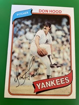 1980 Topps Base Set #89 Don Hood
