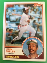 1983 Topps Traded #102 John Shelby