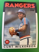 1986 Topps Base Set #434 Curtis Wilkerson