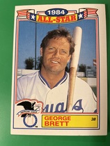 1985 Topps Glossy All Stars #15 George Brett
