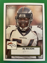 2006 Topps Heritage Black Back #22 Al Wilson