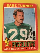 1971 Topps Base Set #56 Bake Turner