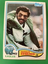 1982 Topps Base Set #442 Herman Edwards