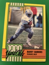 1990 Topps 1000 Yard Club #3 Barry Sanders