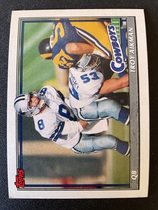 1991 Topps Base Set #371 Troy Aikman