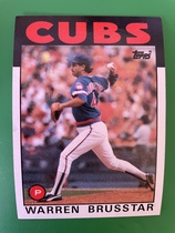 1986 Topps Base Set #564 Warren Brusstar