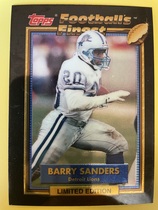 1992 Finest Base Set #26 Barry Sanders
