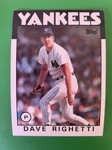 1986 Topps Base Set #560 Dave Righetti