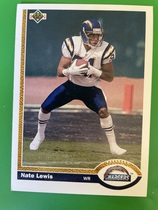 1991 Upper Deck Base Set #599 Nate Lewis