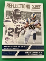 2017 Score Reflections #9 Marshawn Lynch|Todd Gurley