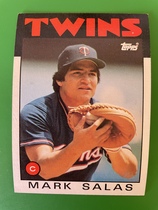 1986 Topps Base Set #537 Mark Salas