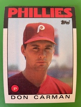1986 Topps Base Set #532 Don Carman