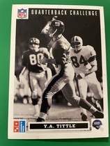 1991 Dominos Quarterbacks #45 Y.A. Tittle