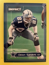 2000 SkyBox Impact #180 Deion Sanders