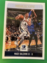 2017 Panini NBA Hoops #54 Wade Baldwin