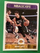 2017 Panini NBA Hoops #133 Brook Lopez