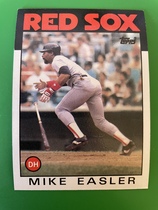 1986 Topps Base Set #477 Mike Easler