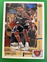 1991 Upper Deck Rookies #R2 Dennis Scott
