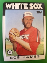 1986 Topps Base Set #467 Bob James
