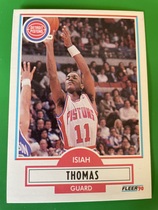1990 Fleer Base Set #61 Isiah Thomas