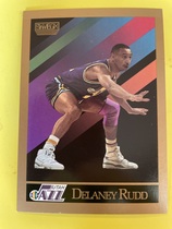 1990 SkyBox Base Set #283 Delaney Rudd