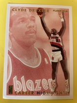 1993 Fleer Drexler Inserts #10 Clyde Drexler