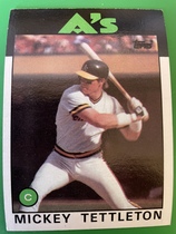 1986 Topps Base Set #457 Mickey Tettleton