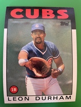 1986 Topps Base Set #460 Leon Durham