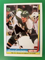 1991 Topps Team Scoring Leaders #7 Dave Gagner