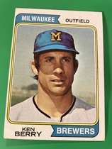 1974 Topps Base Set #163 Ken Berry