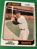 1974 Topps Base Set #432 Chris Arnold