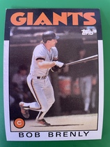 1986 Topps Base Set #625 Bob Brenly