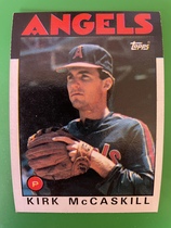 1986 Topps Base Set #628 Kirk McCaskill