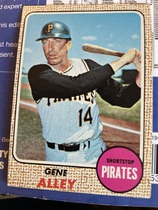 1968 Topps Base Set #53 Gene Alley