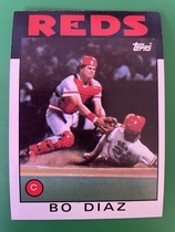 1986 Topps Base Set #639 Bo Diaz