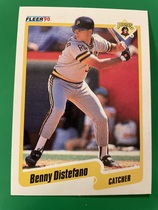 1990 Fleer Base Set #464 Benny Distefano