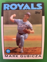 1986 Topps Base Set #644 Mark Gubicza