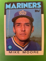 1986 Topps Base Set #646 Mike Moore
