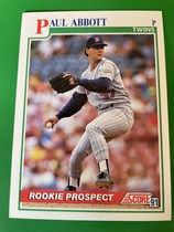 1991 Score Base Set #363 Paul Abbott