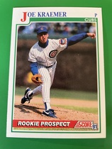 1991 Score Base Set #755 Joe Kraemer