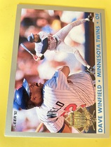 1993 Fleer Final Edition Diamond Tribute #9 Dave Winfield