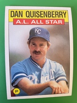 1986 Topps Base Set #722 Dan Quisenberry