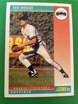 1992 Score Base Set #768 Ted Wood