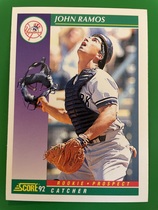 1992 Score Base Set #818 John Ramos