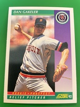 1992 Score Base Set #831 Dan Gakeler