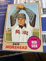 1968 Topps Base Set #212 Dave Morehead