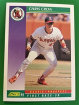 1992 Score Base Set #847 Chris Cron