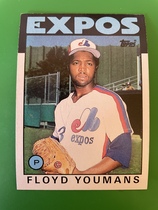 1986 Topps Base Set #732 Floyd Youmans