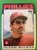 1986 Topps Base Set #736 Glenn Wilson