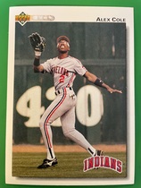 1992 Upper Deck Base Set #197 Alex Cole